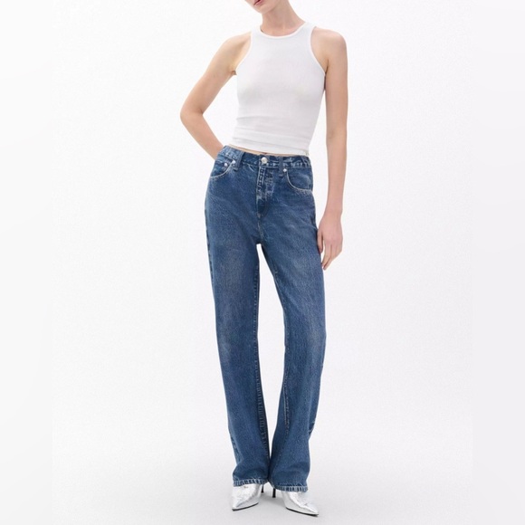 rag & bone Pants - Rag & Bone Miramar Shea Relaxed Straight Pants Almeda